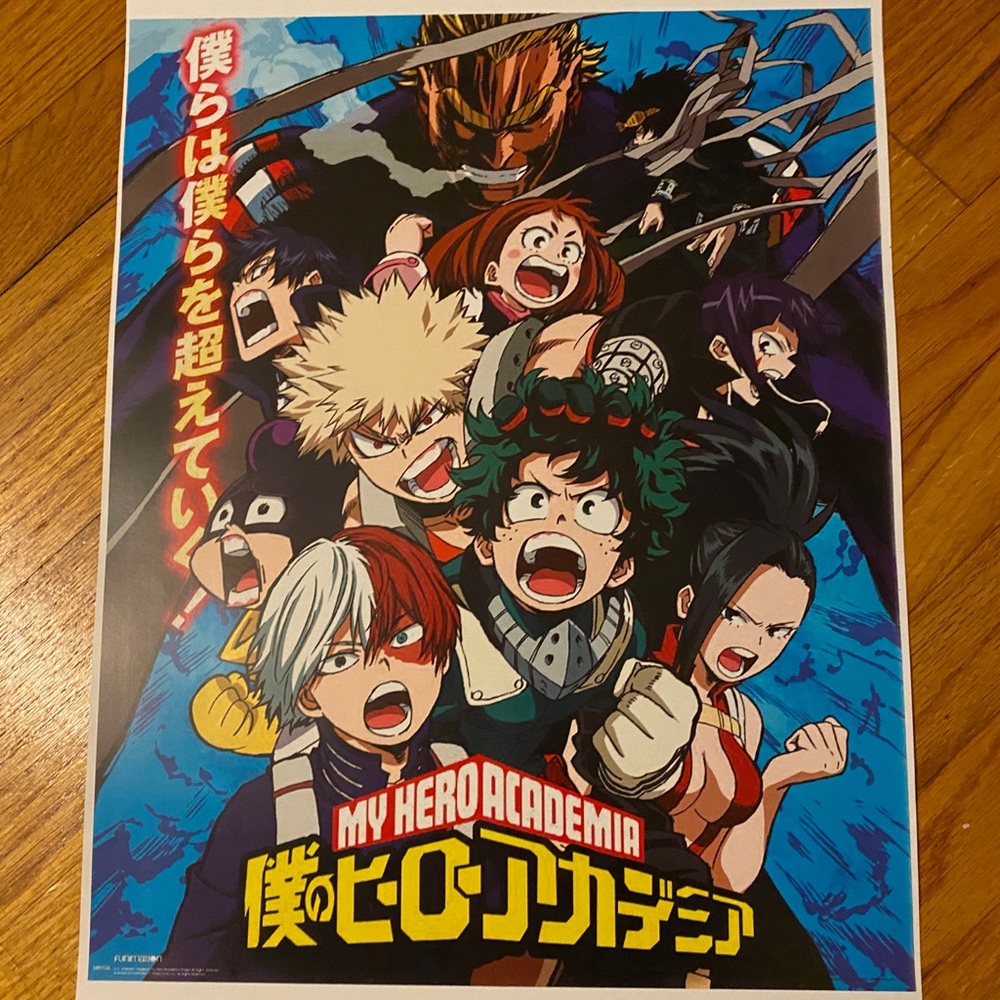 My hero academia poster